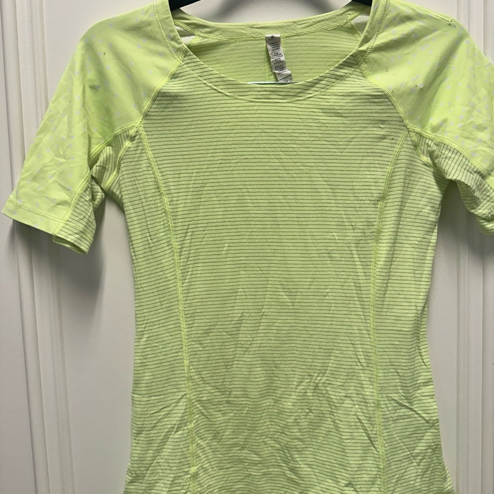Lululemon Women's Yellow Top Size 4